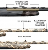 НОВО 2021 Beretta A400 Xtrema Plus Aqua Tech Shield Gris