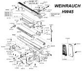 Weihrauch  HW 45 Silver Star  COMBO